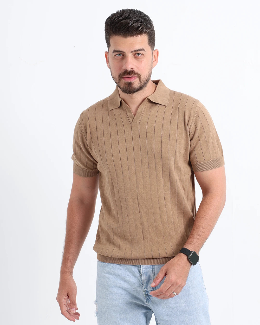 Caracto Polo Tee (Coffee)