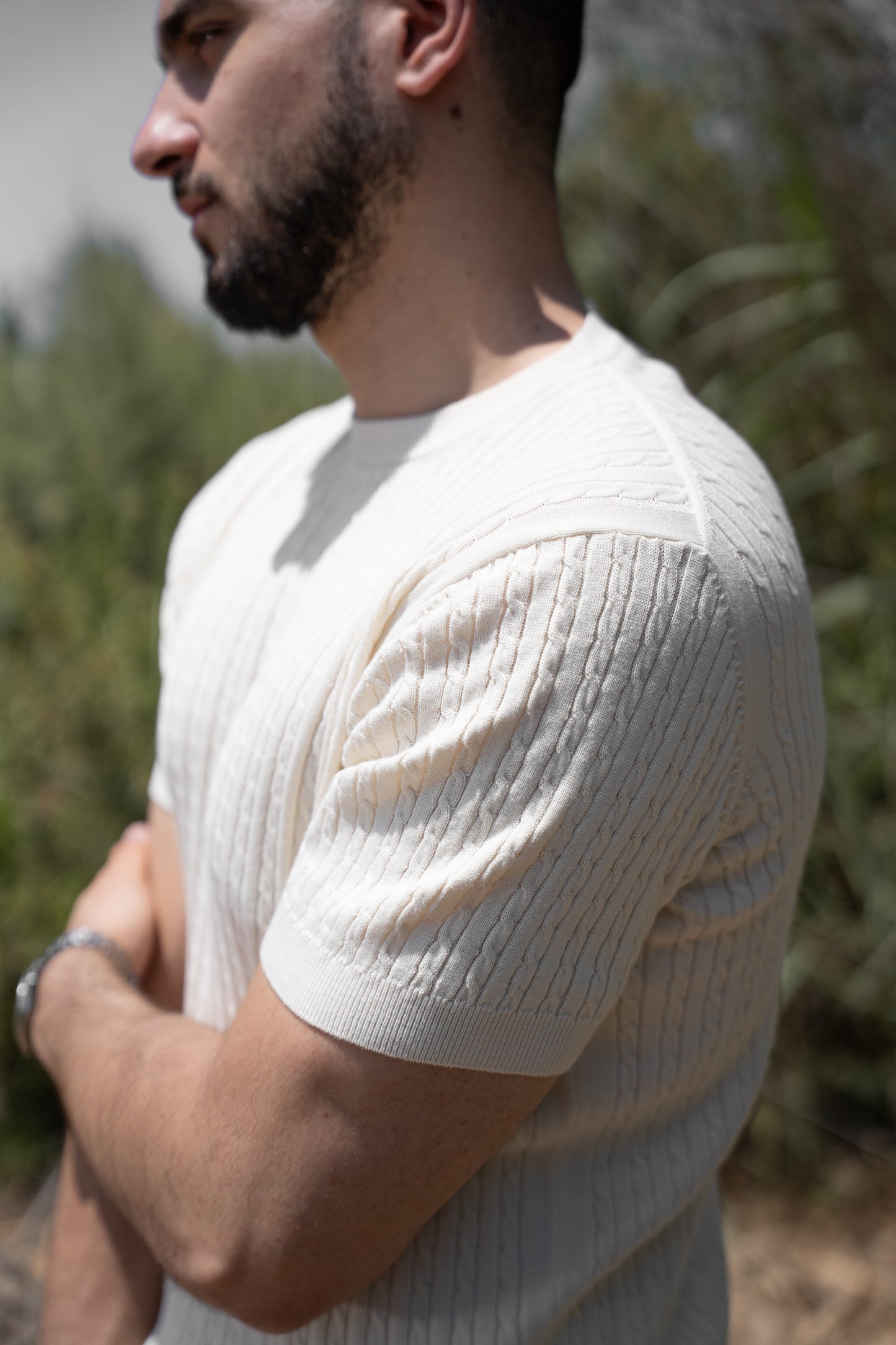 Caracto Basic Tee (Ecru)