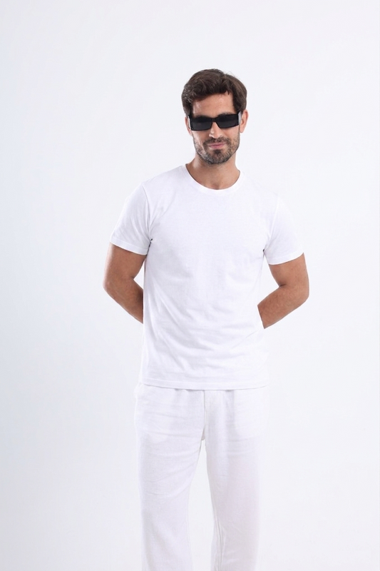 Caracto Essential Jersey Tee – white
