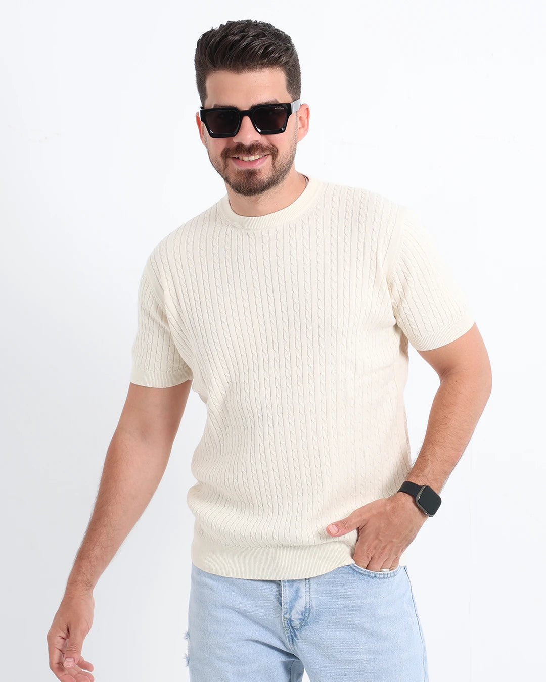 Caracto Basic Tee (Ecru)