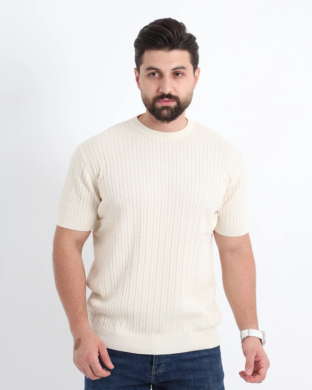 Caracto Basic Tee (Ecru)