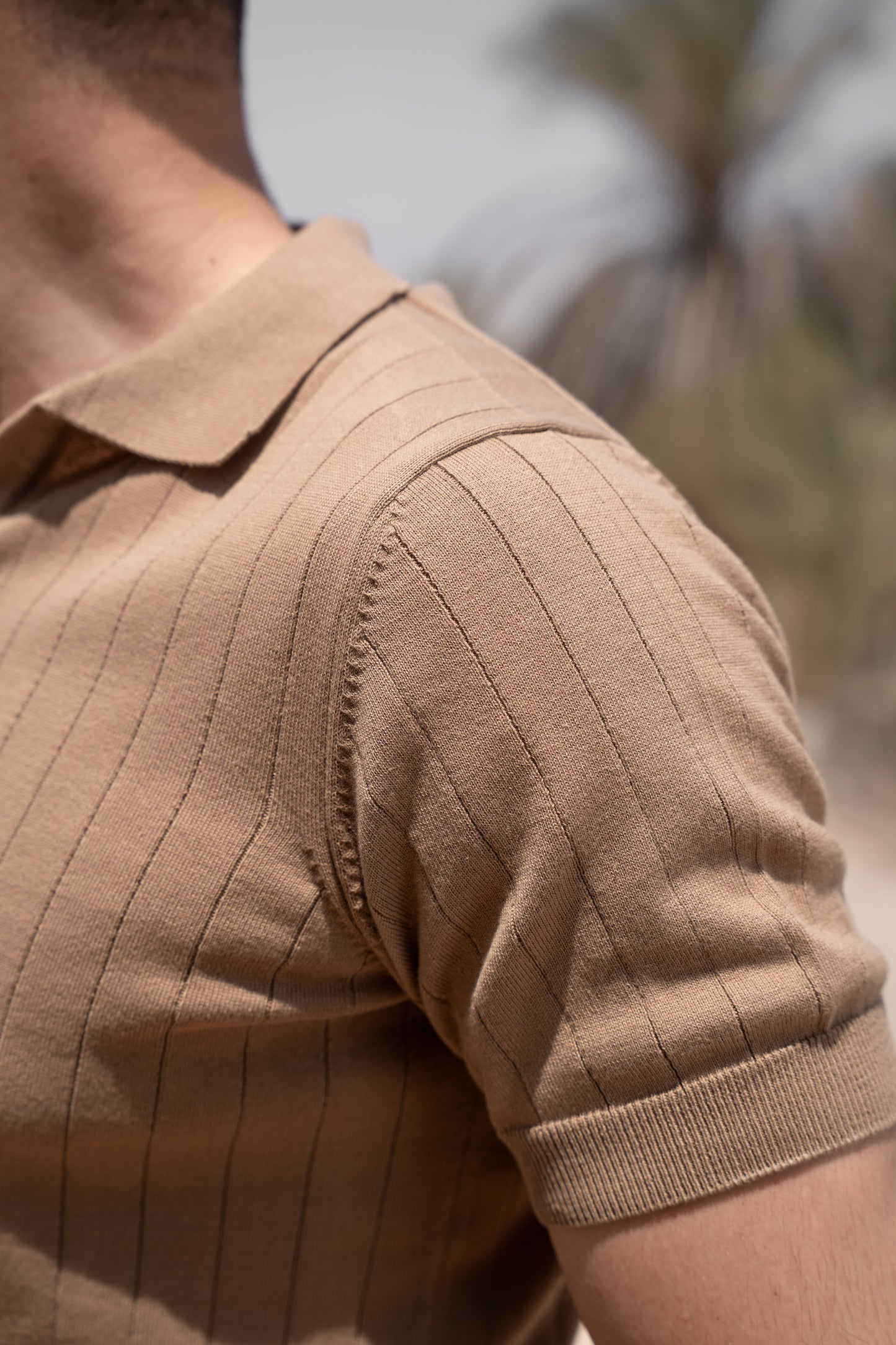 Caracto Polo Tee (Coffee)