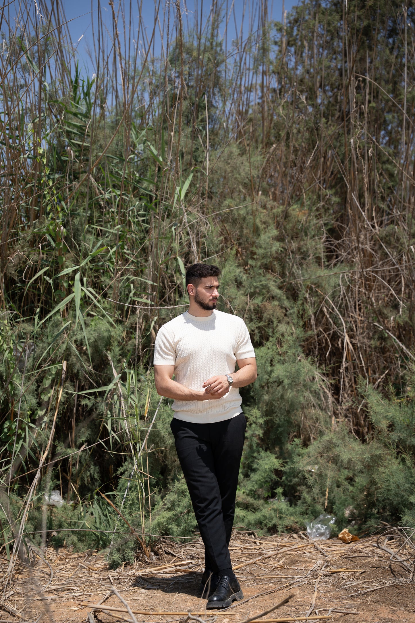 Caracto Basic Tee (Ecru)