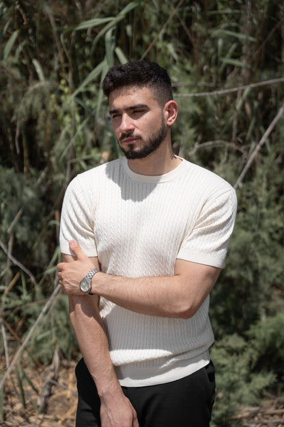 Caracto Basic Tee (Ecru)