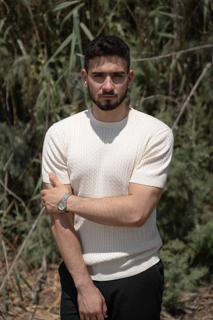 Caracto Basic Tee (Ecru)