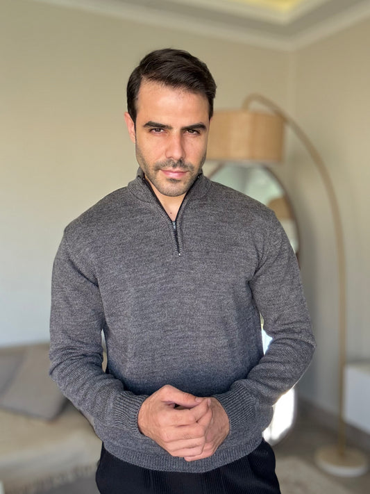 WOOL EDITION — Quarter Zip Wool