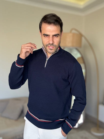 The Ridge Half-Zip Knit