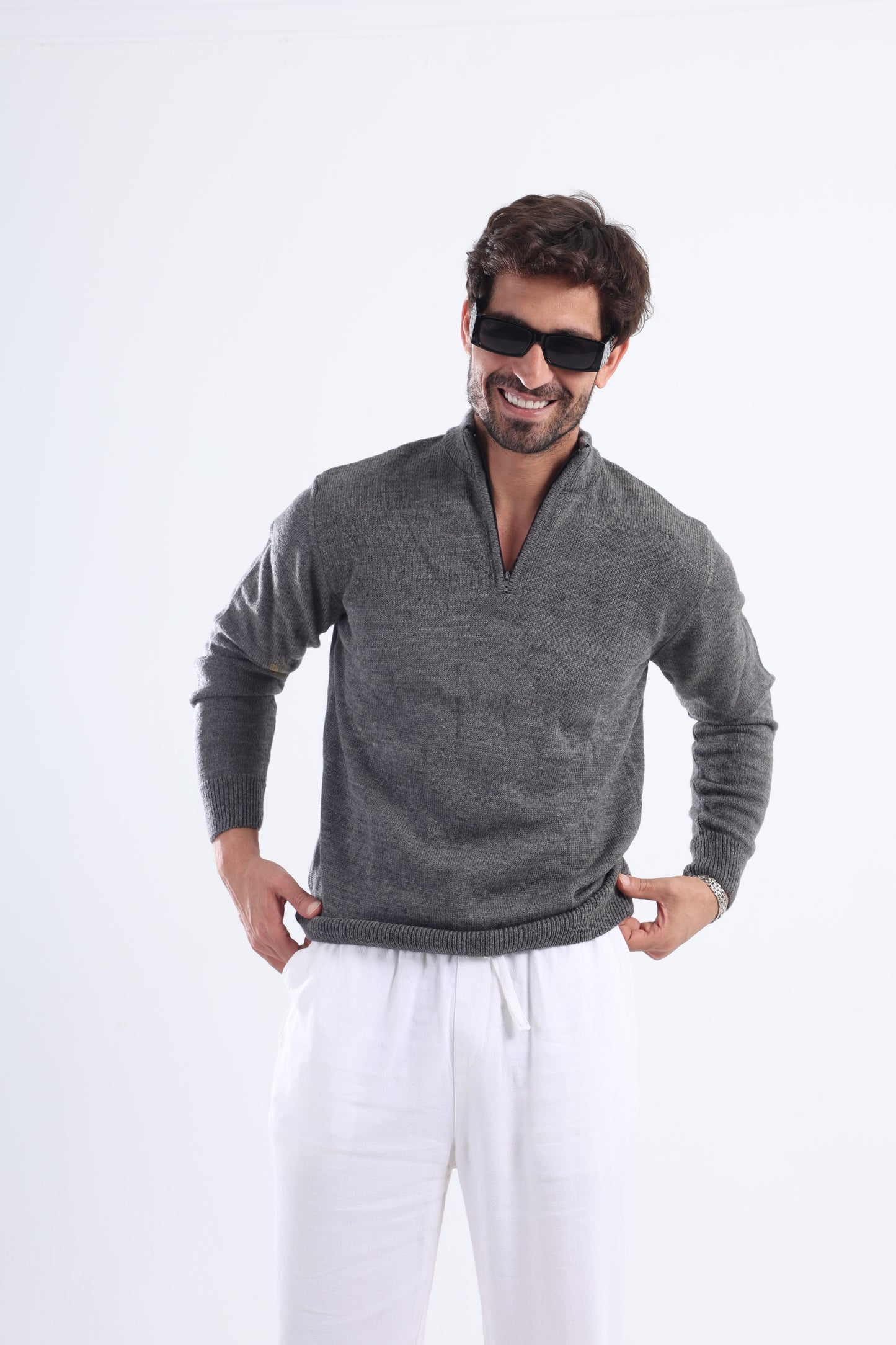 WOOL EDITION — Quarter Zip Wool