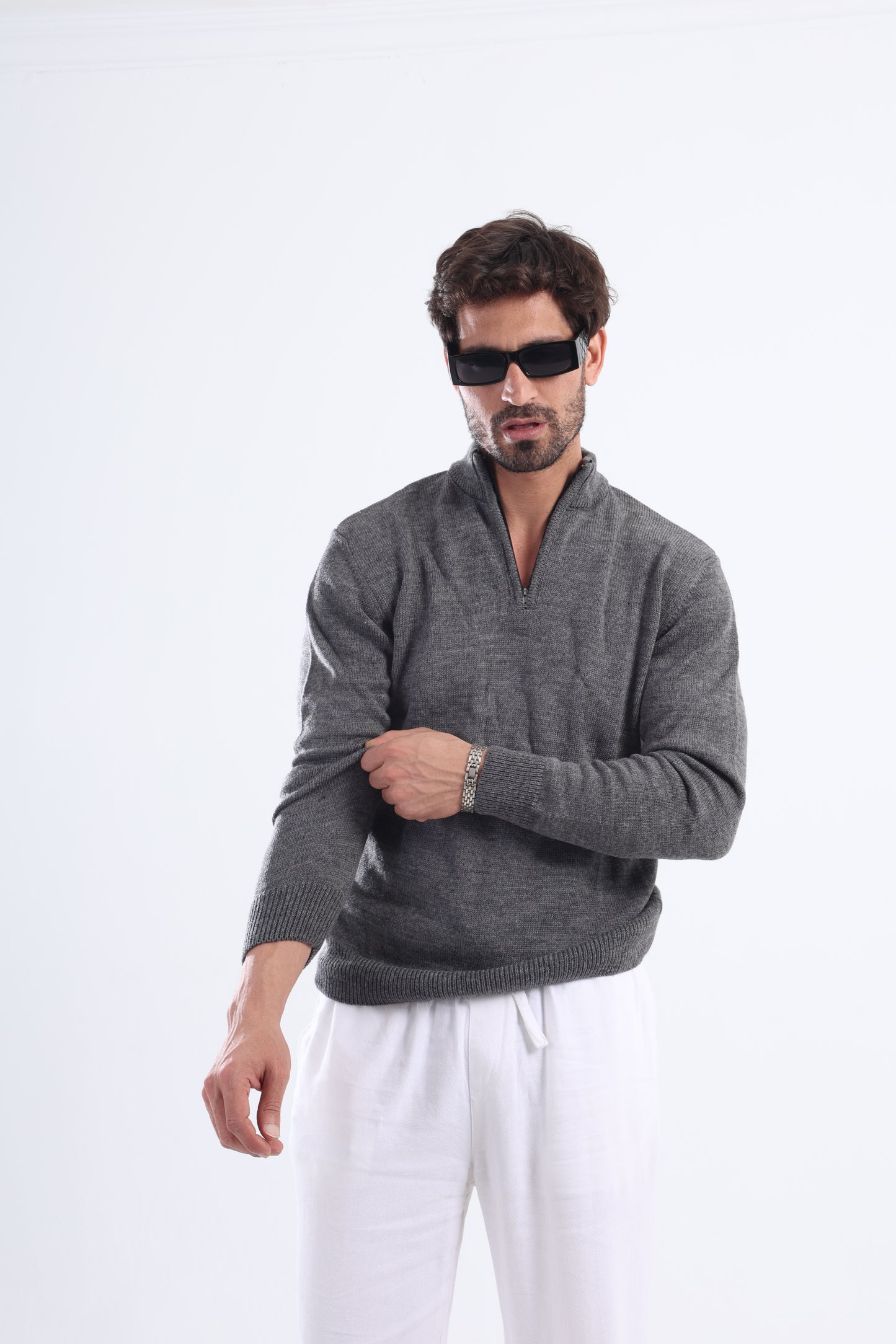 WOOL EDITION — Quarter Zip Wool