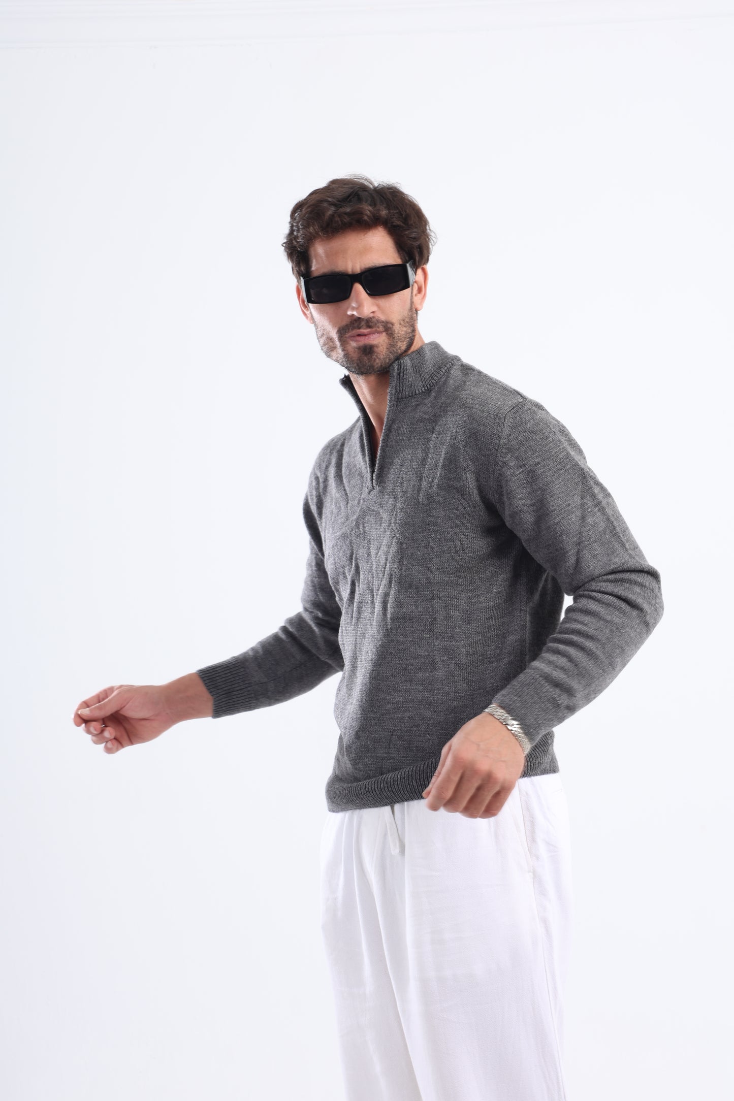 WOOL EDITION — Quarter Zip Wool